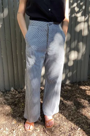 UQNATU Mini Railroad Sailor Pant