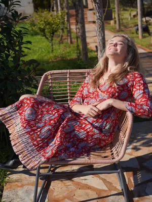 Wrap heritage  dress